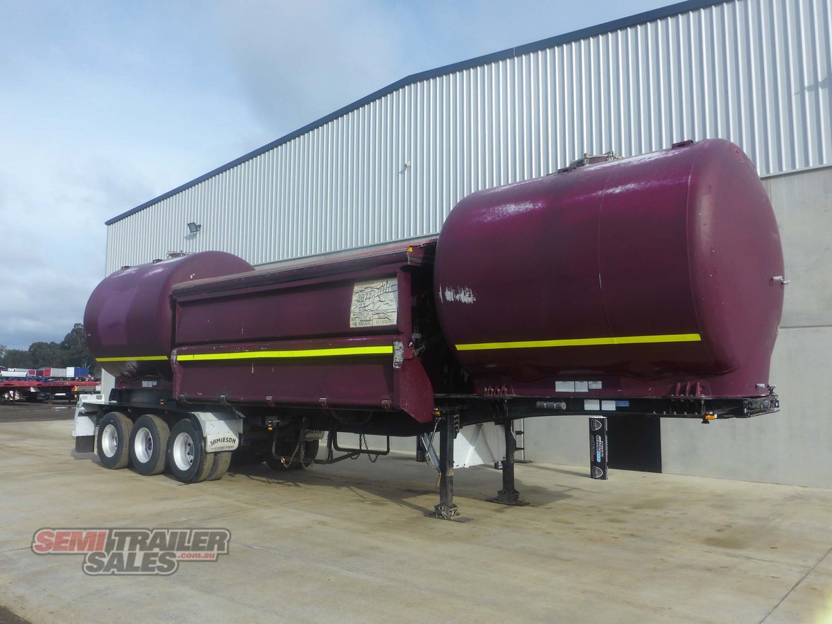 2017 JAMIESON SIDE TIPPER TANKER TRAILER