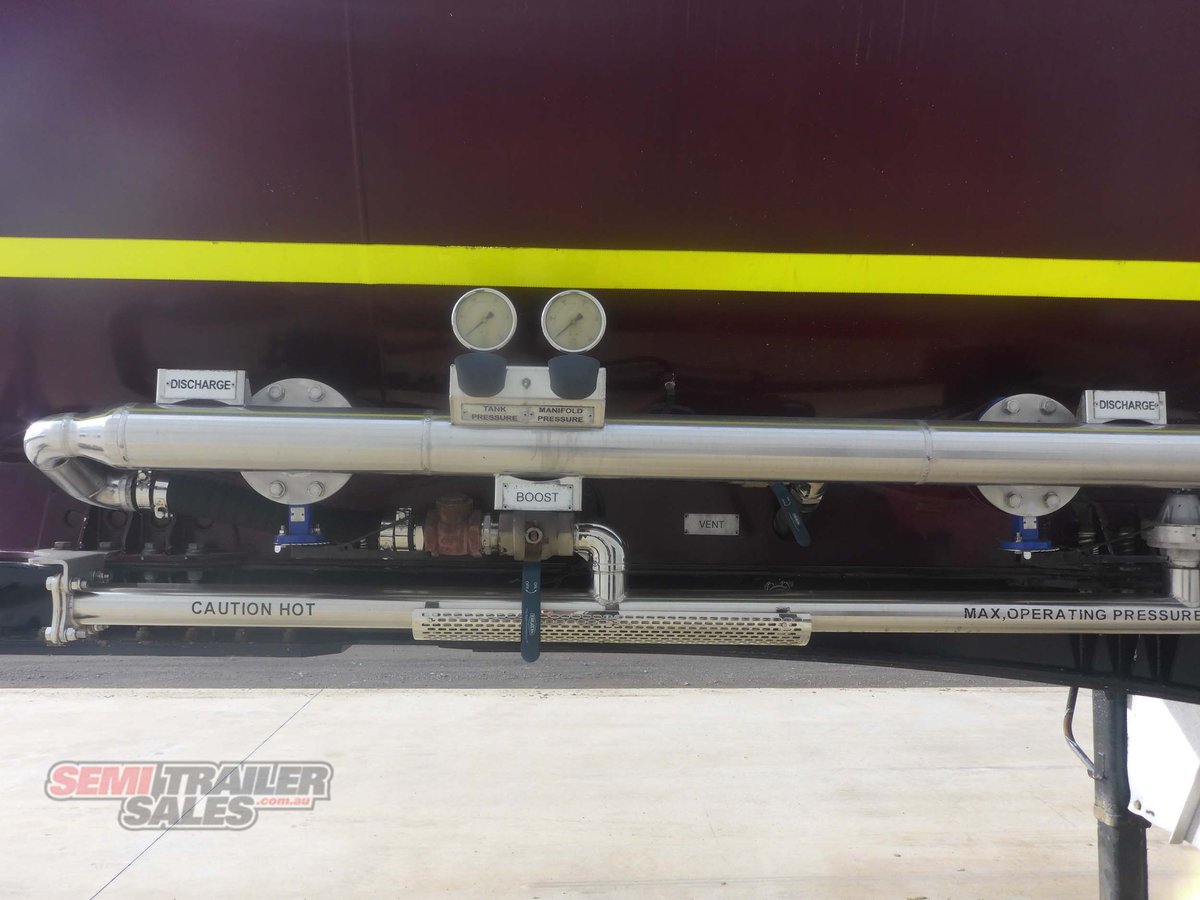 2017 JAMIESON SIDE TIPPER TANKER TRAILER