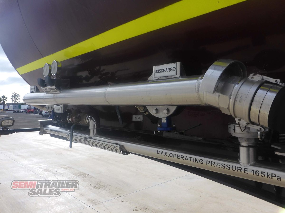 2017 JAMIESON SIDE TIPPER TANKER TRAILER