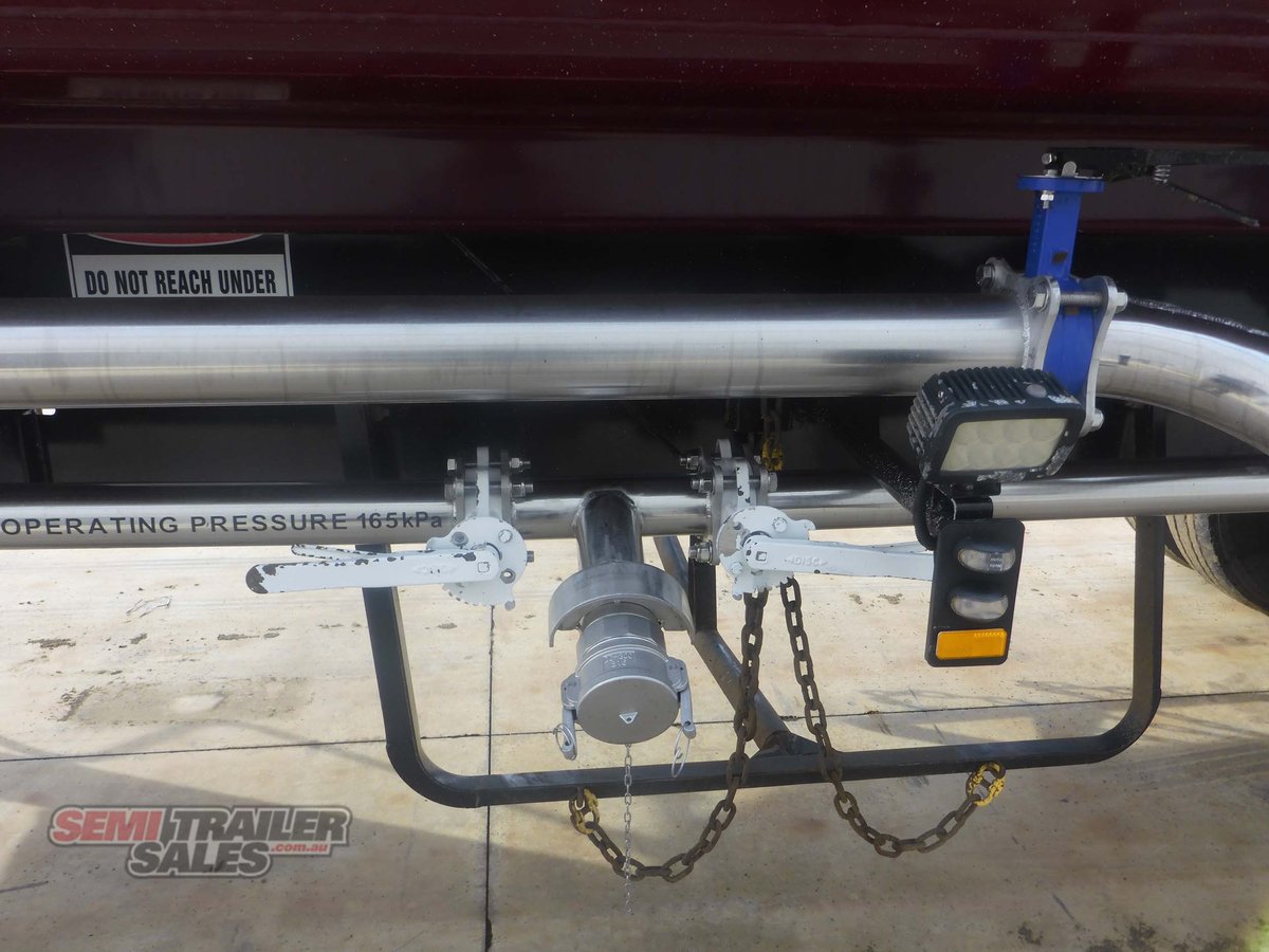 2017 JAMIESON SIDE TIPPER TANKER TRAILER