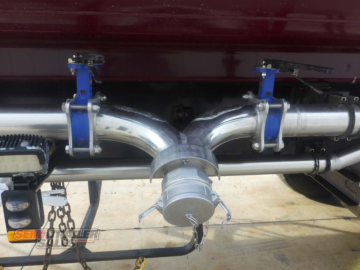 2017 JAMIESON SIDE TIPPER TANKER TRAILER