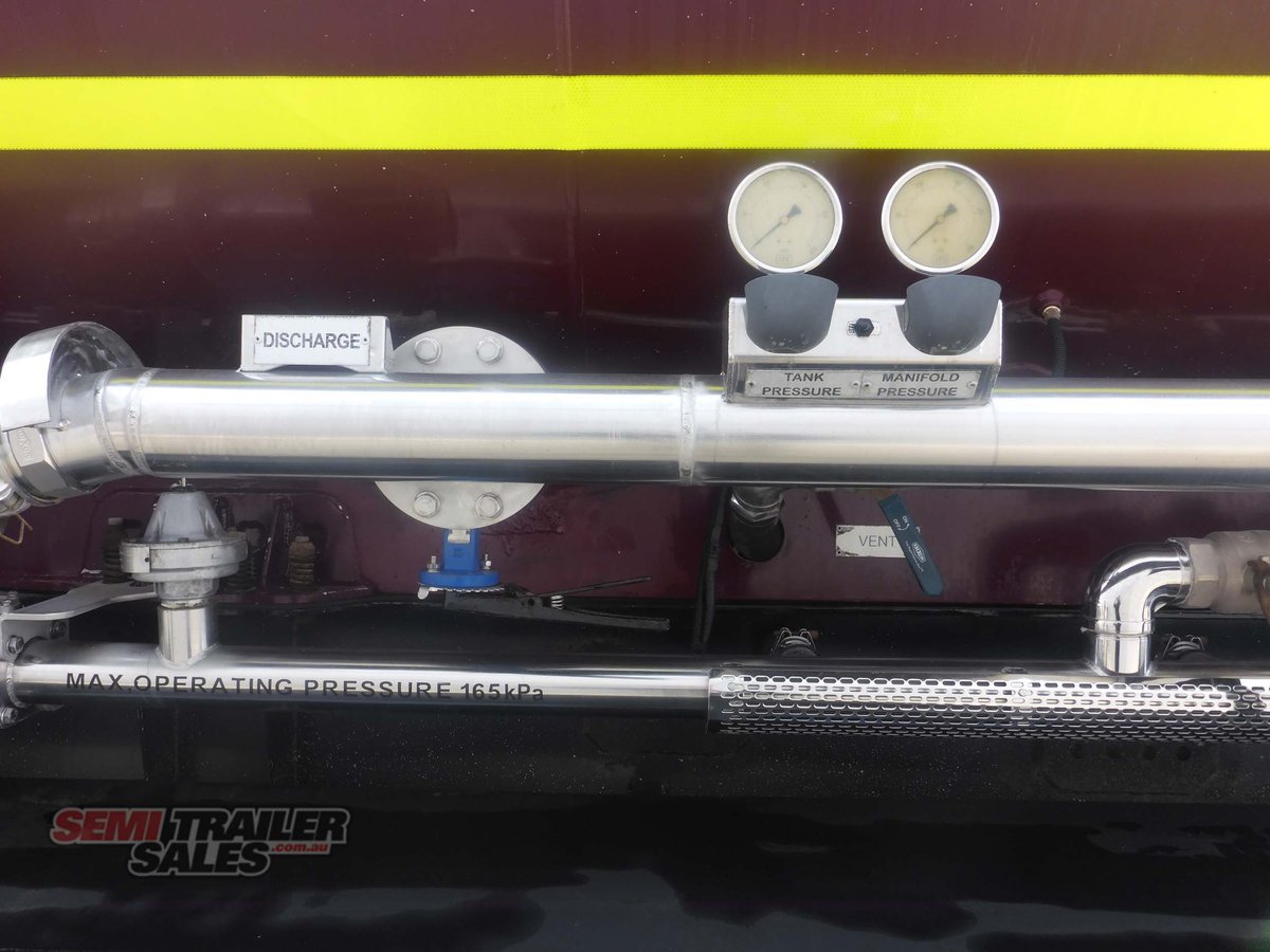 2017 JAMIESON SIDE TIPPER TANKER TRAILER