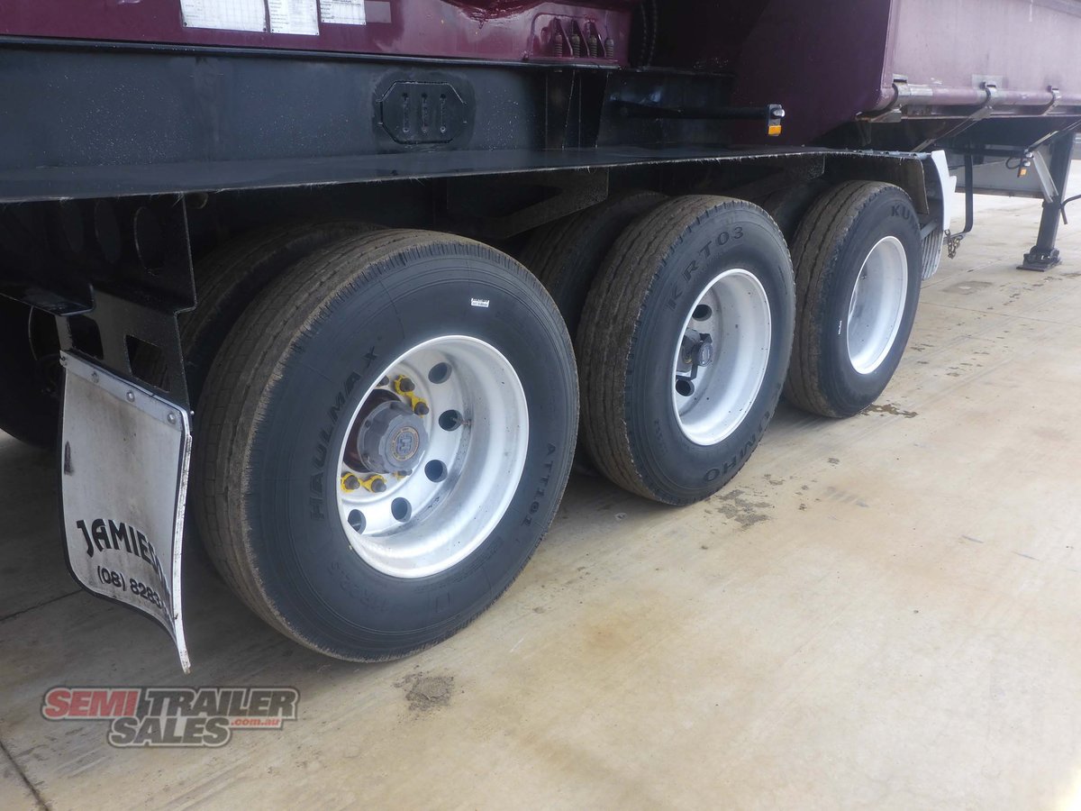 2017 JAMIESON SIDE TIPPER TANKER TRAILER