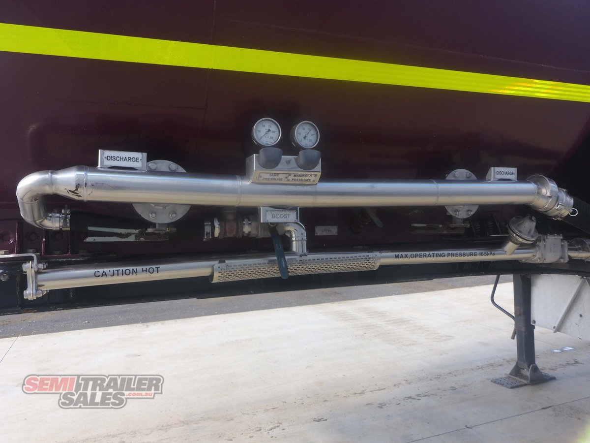 2017 JAMIESON SIDE TIPPER TANKER TRAILER
