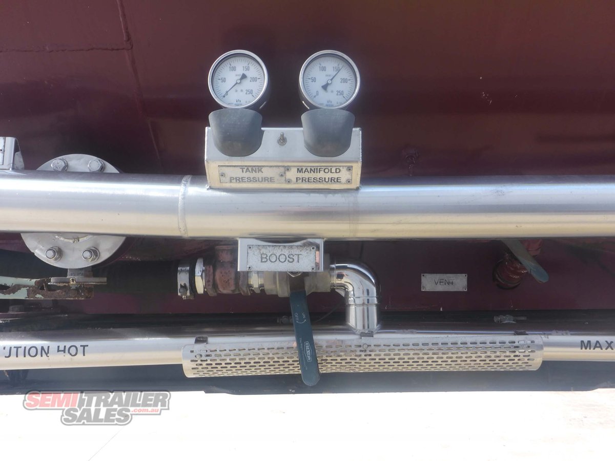 2017 JAMIESON SIDE TIPPER TANKER TRAILER