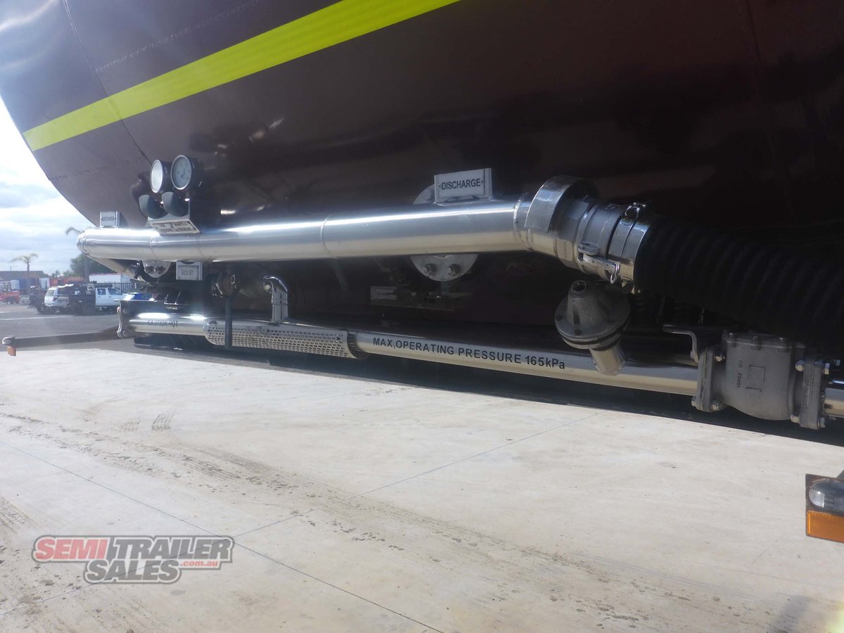 2017 JAMIESON SIDE TIPPER TANKER TRAILER