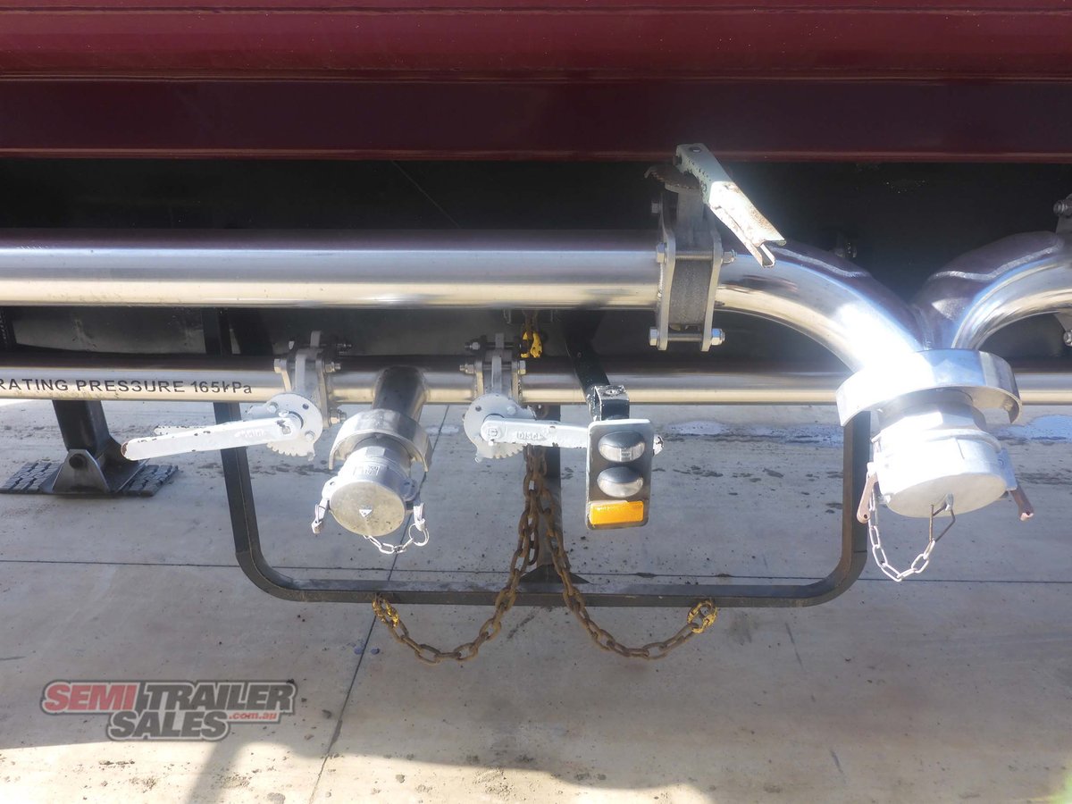2017 JAMIESON SIDE TIPPER TANKER TRAILER