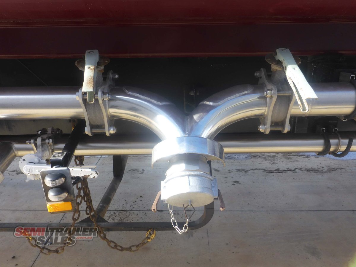 2017 JAMIESON SIDE TIPPER TANKER TRAILER