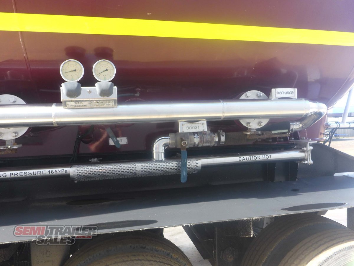 2017 JAMIESON SIDE TIPPER TANKER TRAILER