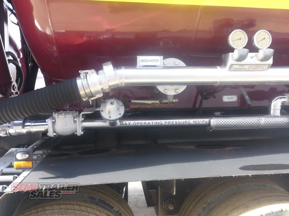 2017 JAMIESON SIDE TIPPER TANKER TRAILER