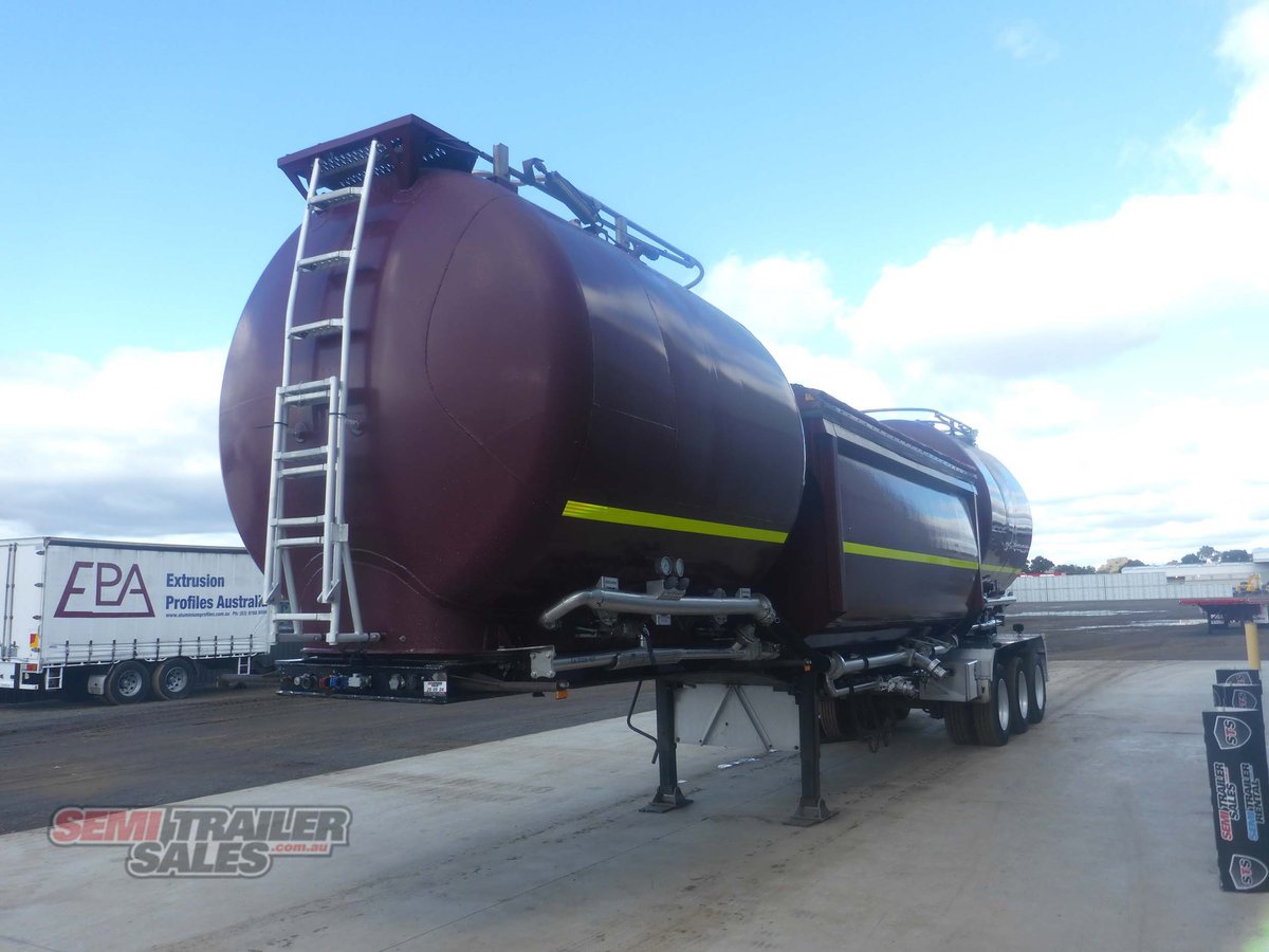 2017 JAMIESON SIDE TIPPER TANKER TRAILER