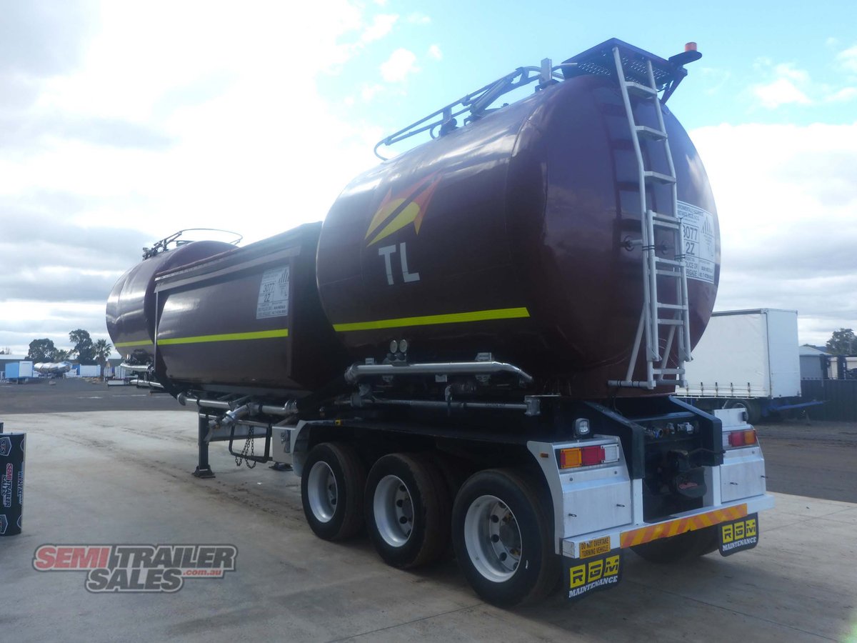 2017 JAMIESON SIDE TIPPER TANKER TRAILER