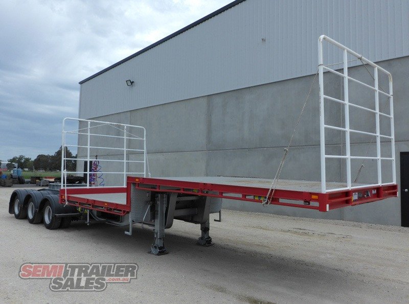 1999 VAWDREY 10 PALLET DROPDECK TRAILER