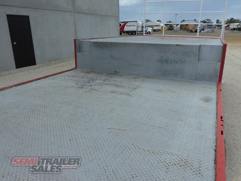 1999 VAWDREY 10 PALLET DROPDECK TRAILER