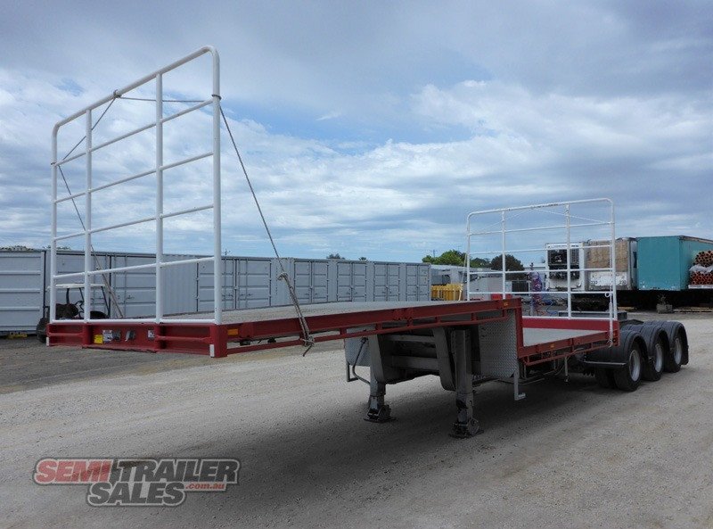 1999 VAWDREY 10 PALLET DROPDECK TRAILER