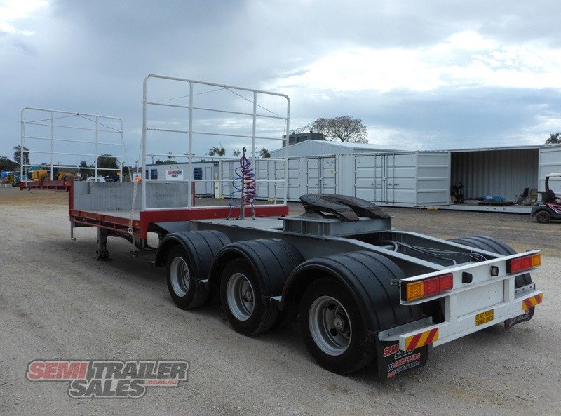 1999 VAWDREY 10 PALLET DROPDECK TRAILER