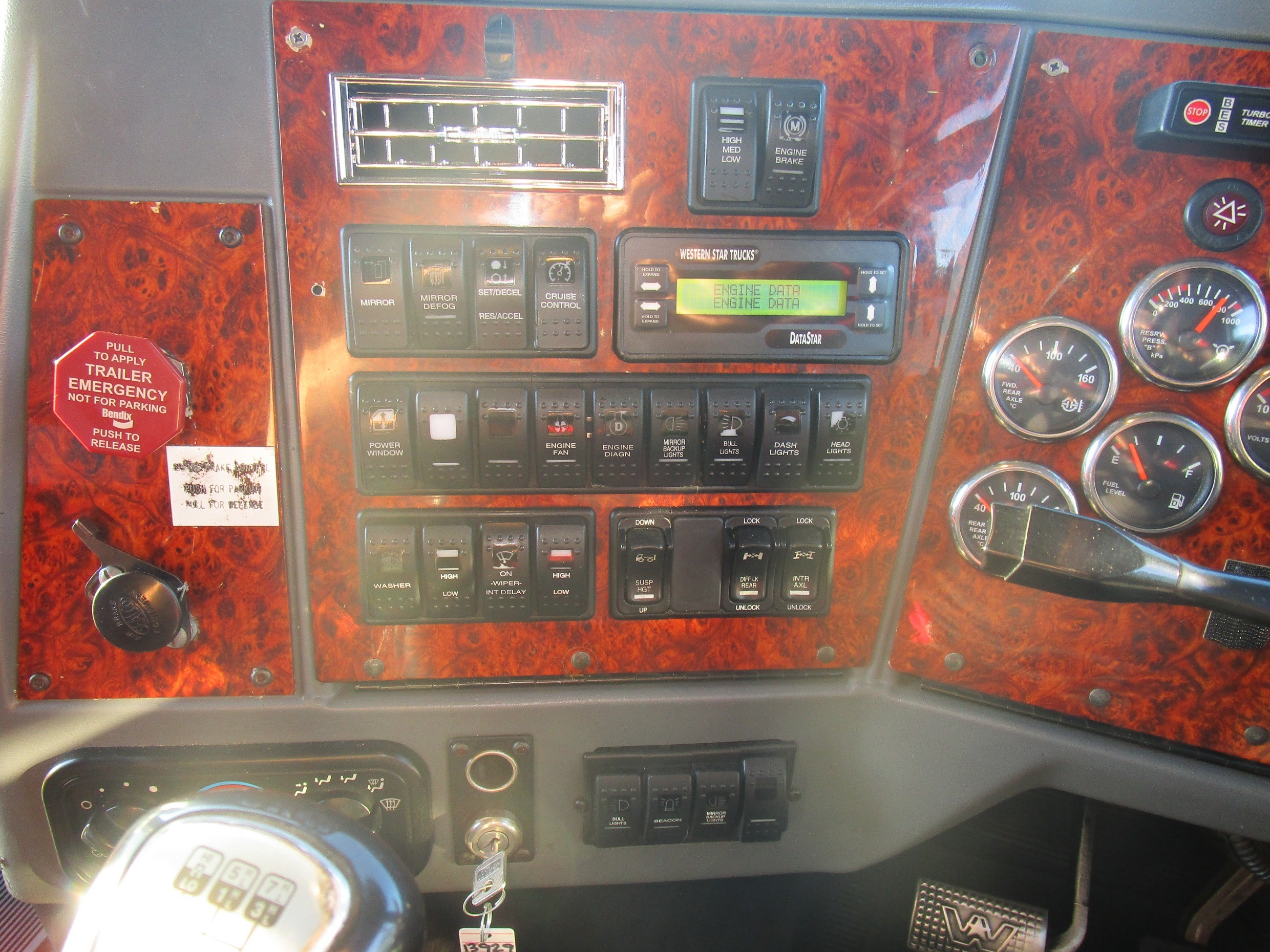 2009 WESTERN STAR 4864FX TRUCK MANUAL PRIMEMOVER