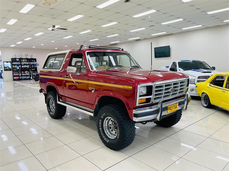1985 FORD BRONCO (4X4) 4 SP MANUAL 4X4 2D WAGON