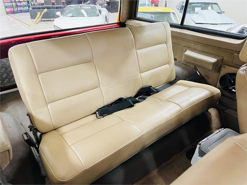 1985 FORD BRONCO (4X4) 4 SP MANUAL 4X4 2D WAGON