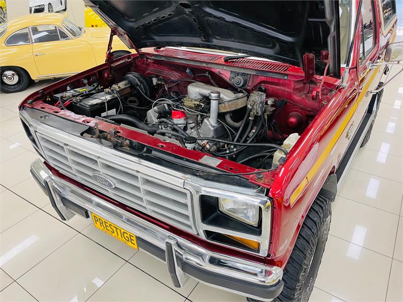 1985 FORD BRONCO (4X4) 4 SP MANUAL 4X4 2D WAGON