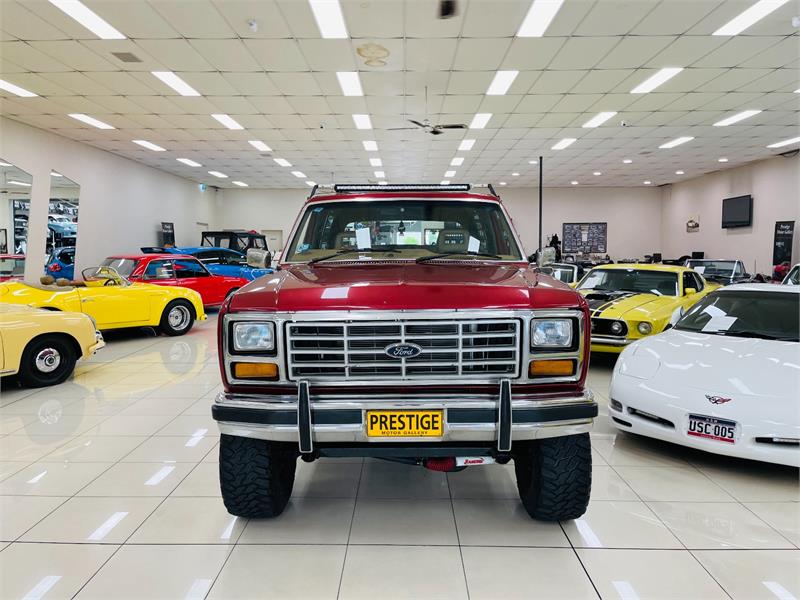 1985 FORD BRONCO (4X4) 4 SP MANUAL 4X4 2D WAGON