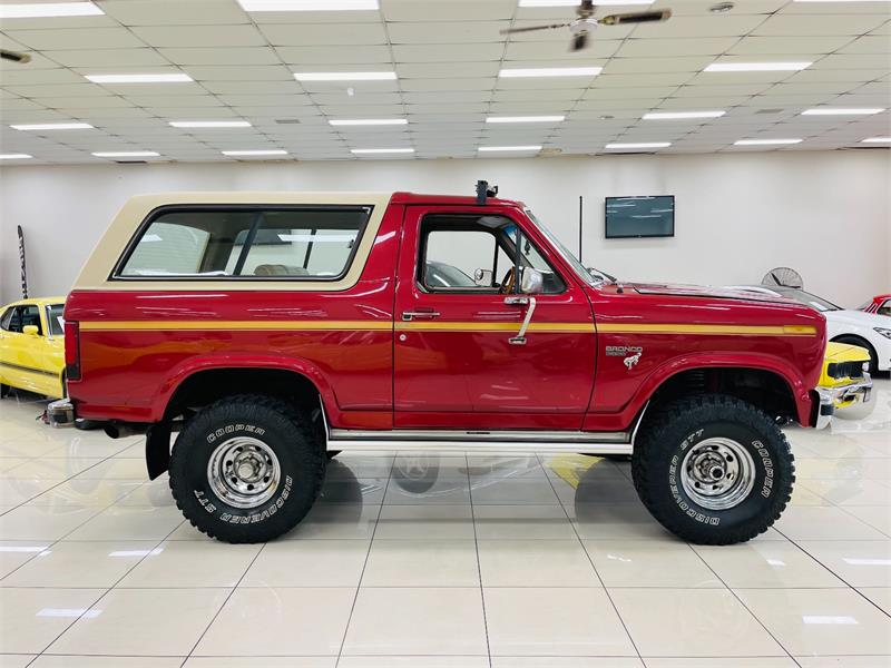 1985 FORD BRONCO (4X4) 4 SP MANUAL 4X4 2D WAGON