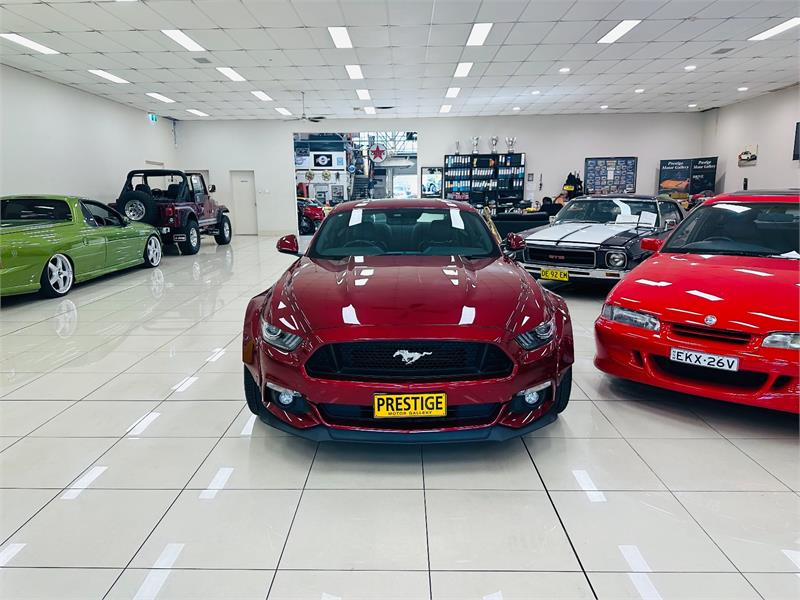 2017 FORD MUSTANG FM MY17 FASTBACK GT 5.0 V8 6 SP MANUAL 2D COUPE