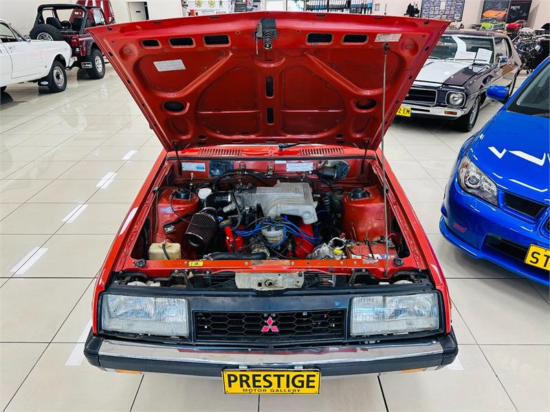 1983 MITSUBISHI SIGMA GL SCORPION 3 SP AUTOMATIC 2D COUPE