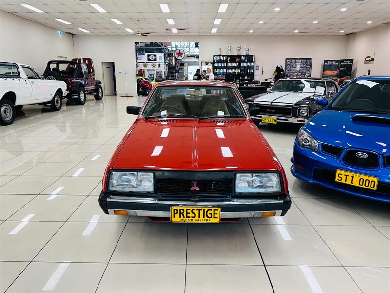 1983 MITSUBISHI SIGMA GL SCORPION 3 SP AUTOMATIC 2D COUPE