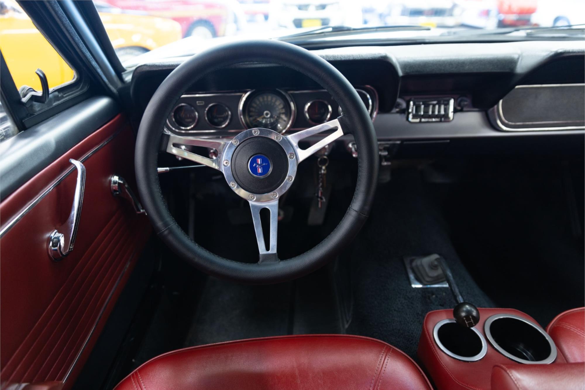 1966 FORD MUSTANG 3 SP AUTOMATIC 2D HARDTOP