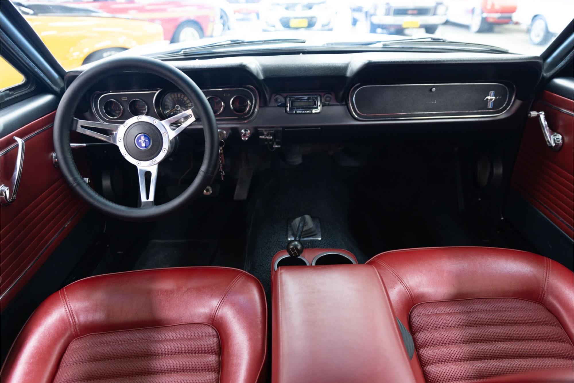 1966 FORD MUSTANG 3 SP AUTOMATIC 2D HARDTOP