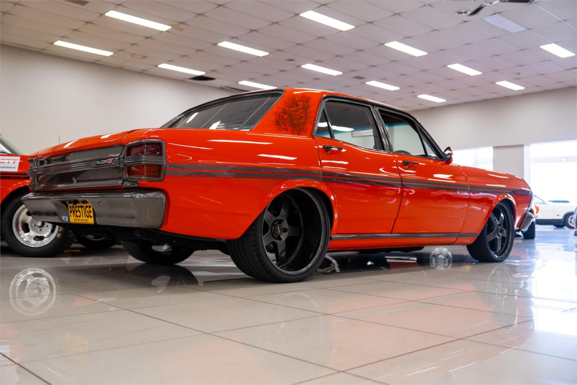 1970 FORD FALCON XY 500 3 SP AUTOMATIC 4D SEDAN