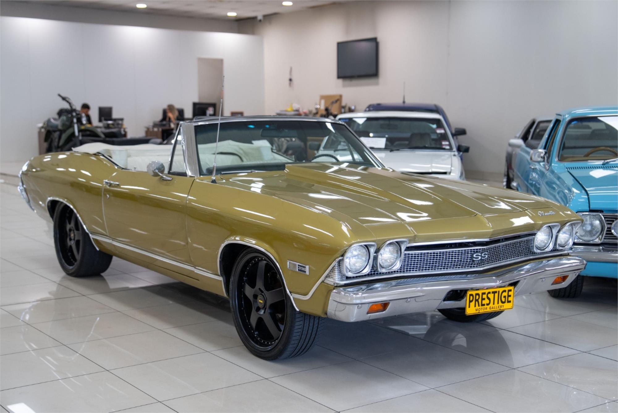 1968 CHEVROLET CHEVELLE MALIBU AUTOMATIC 2D CONVERTIBLE