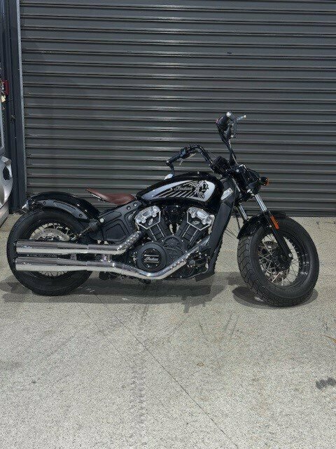 2021 INDIAN SCOUT BOBBER THUNDER BLK SMOKE CRUISER