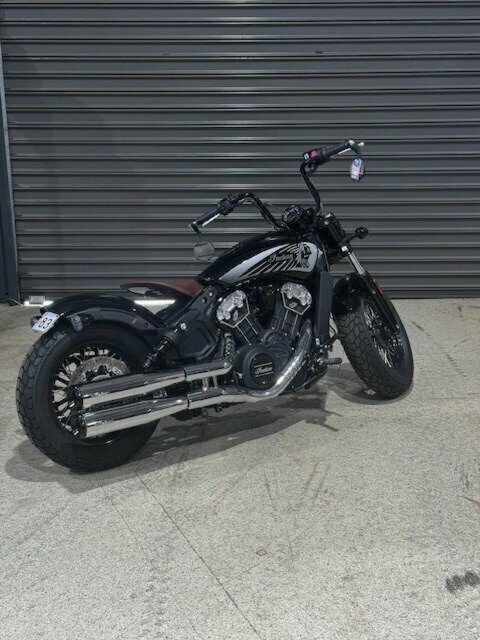 2021 INDIAN SCOUT BOBBER THUNDER BLK SMOKE CRUISER