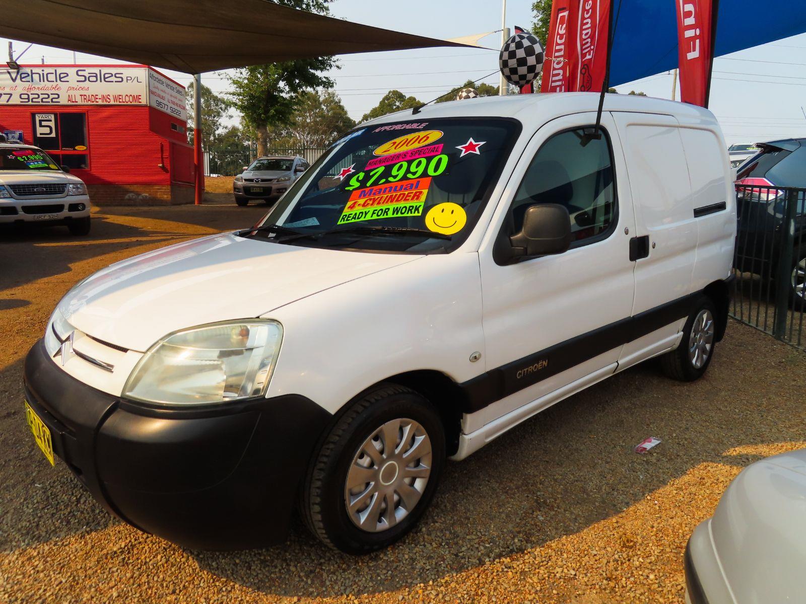 2007 CITROEN BERLINGO II - M59 MANUAL VAN
