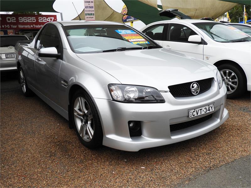 2008 HOLDEN COMMODORE VE SV6 6 SP MANUAL UTILITY