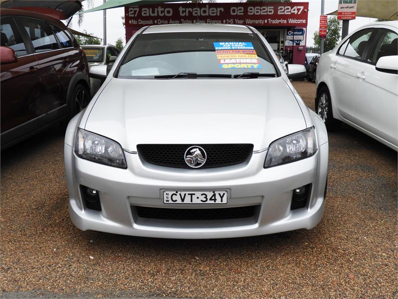 2008 HOLDEN COMMODORE VE SV6 6 SP MANUAL UTILITY