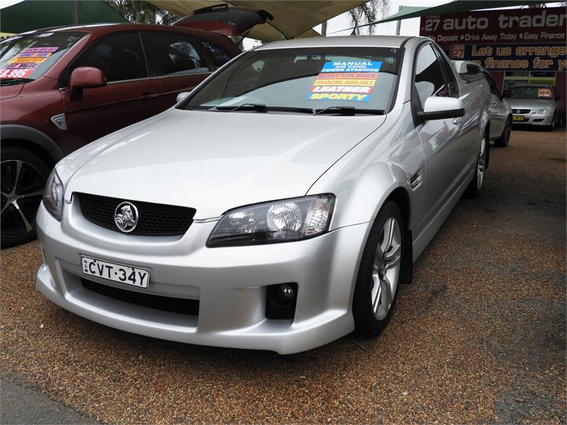 2008 HOLDEN COMMODORE VE SV6 6 SP MANUAL UTILITY