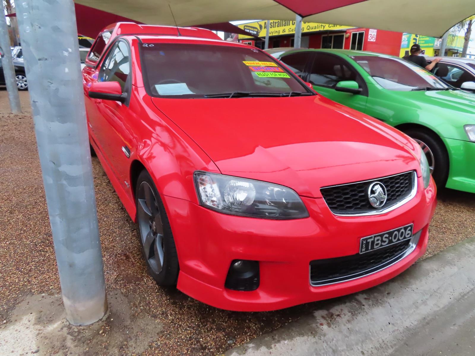 2012 HOLDEN COMMODORE VE II MY12 SV6 THUNDER 6 SP AUTOMATIC UTILITY