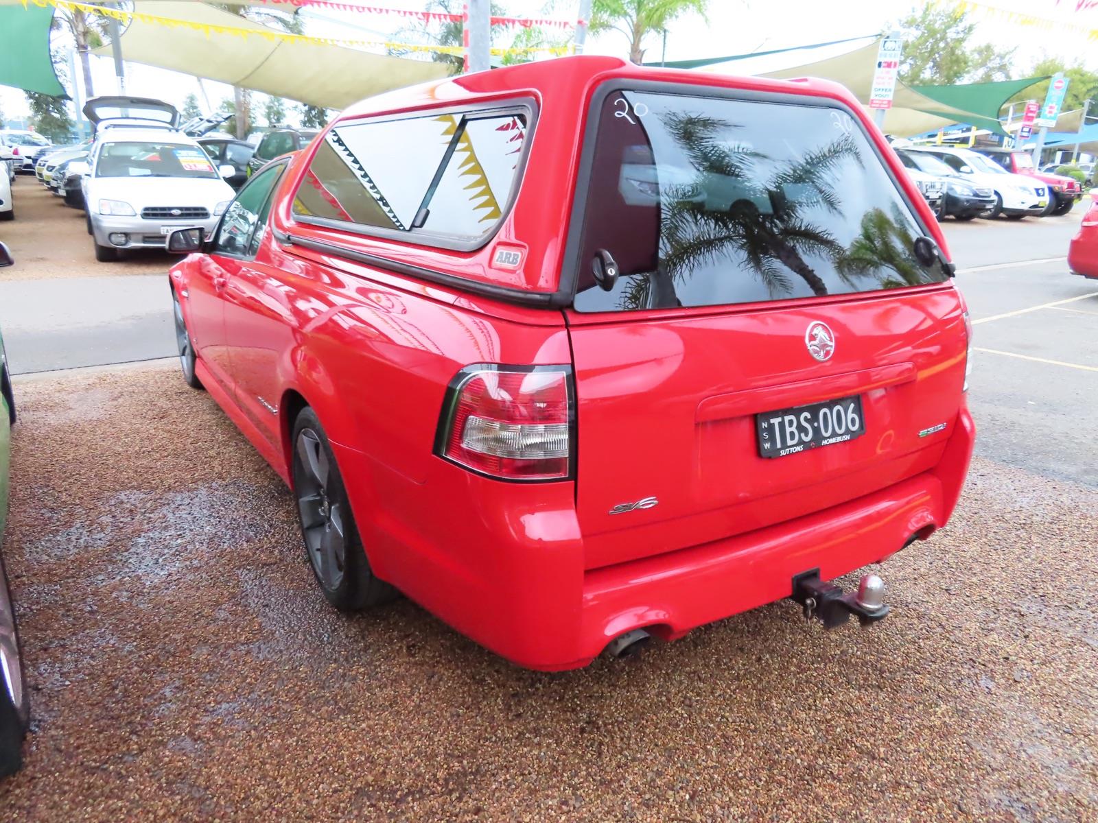2012 HOLDEN COMMODORE VE II MY12 SV6 THUNDER 6 SP AUTOMATIC UTILITY