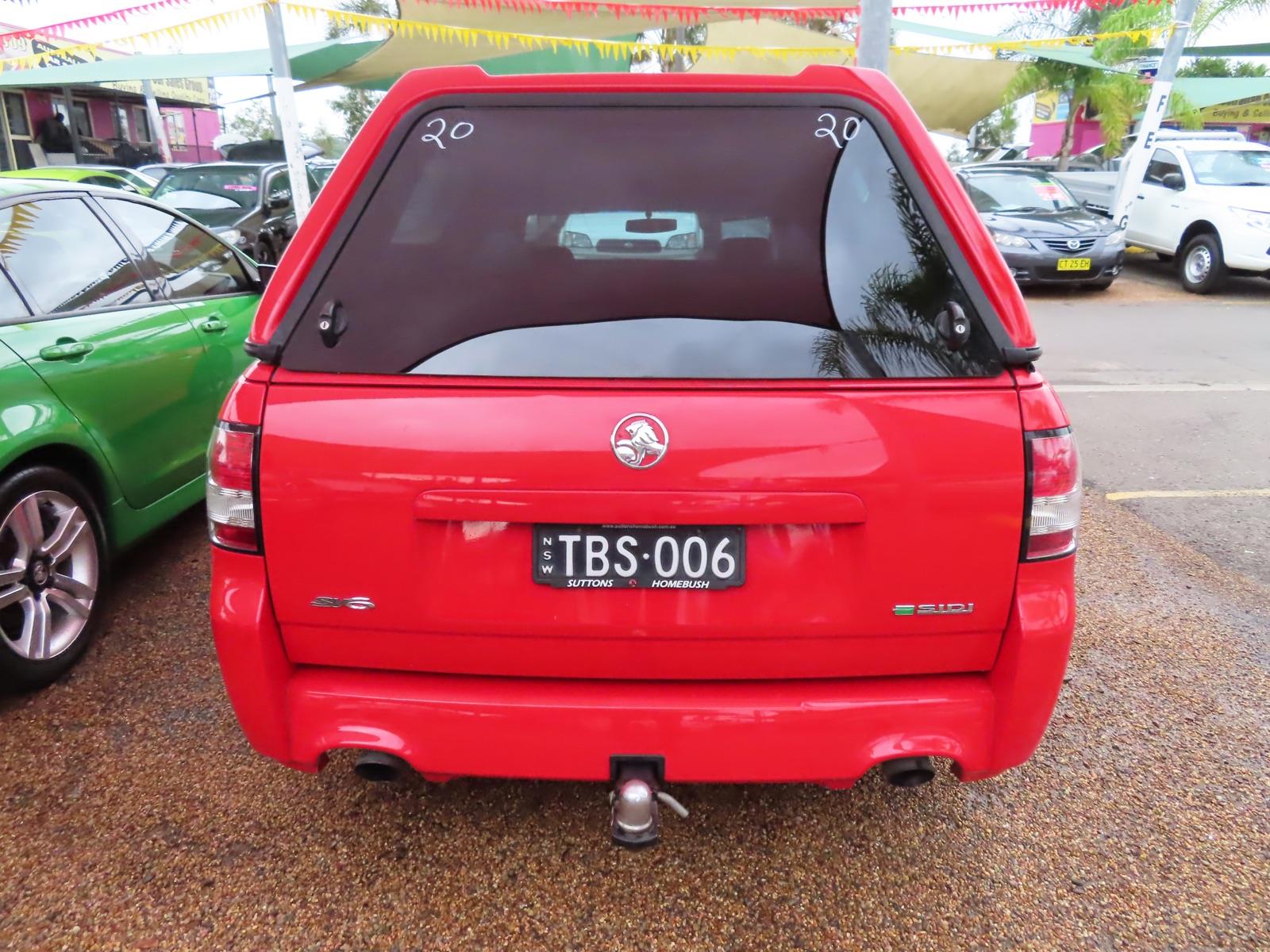 2012 HOLDEN COMMODORE VE II MY12 SV6 THUNDER 6 SP AUTOMATIC UTILITY