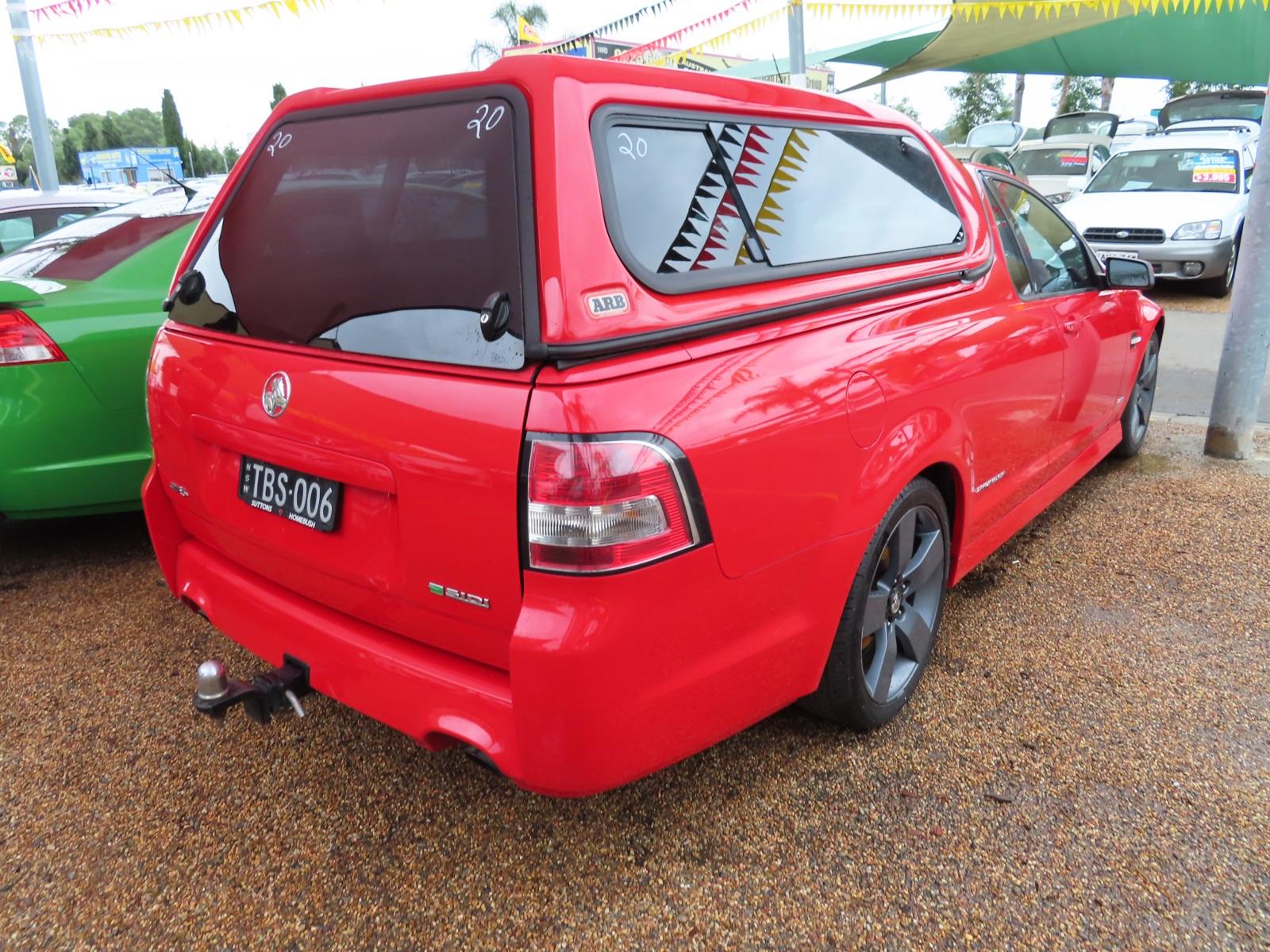 2012 HOLDEN COMMODORE VE II MY12 SV6 THUNDER 6 SP AUTOMATIC UTILITY