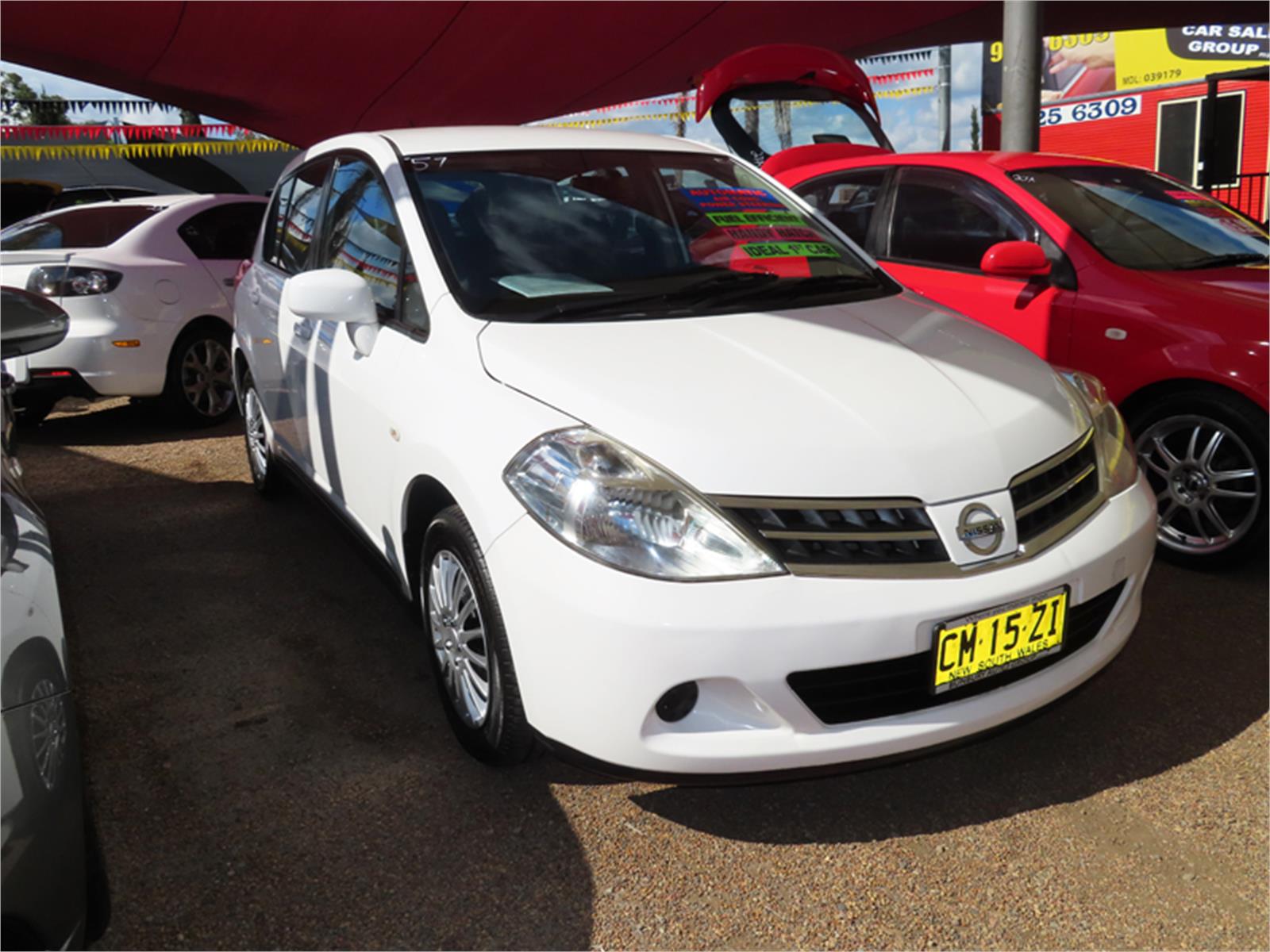 2012 NISSAN TIIDA C11 SERIES 4 ST 4 SP AUTOMATIC 5D HATCHBACK