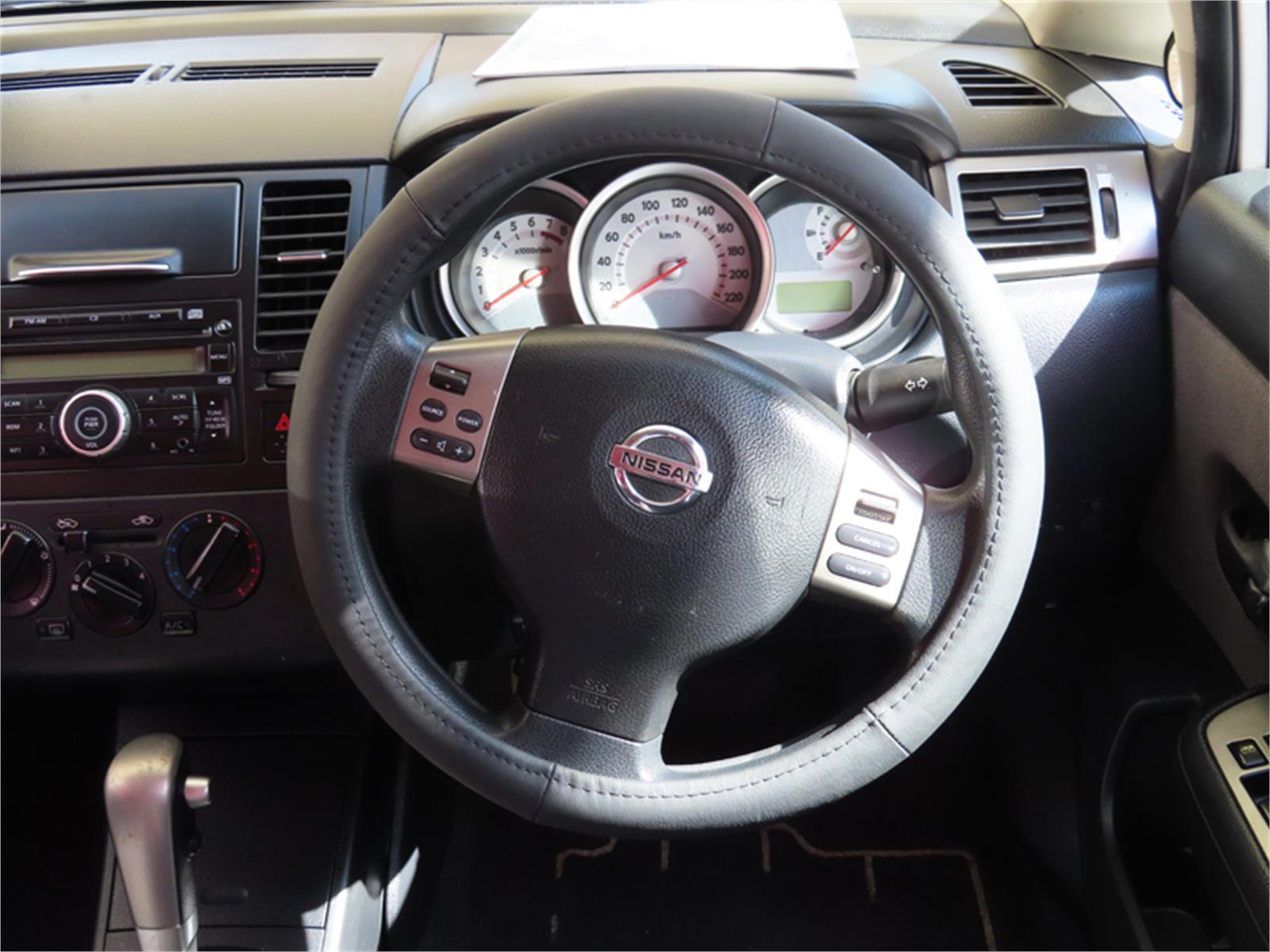 2012 NISSAN TIIDA C11 SERIES 4 ST 4 SP AUTOMATIC 5D HATCHBACK