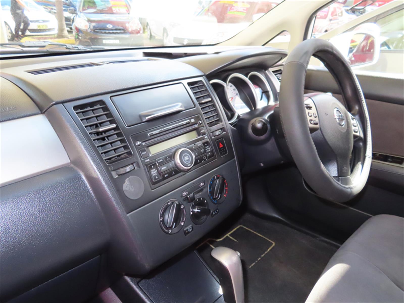 2012 NISSAN TIIDA C11 SERIES 4 ST 4 SP AUTOMATIC 5D HATCHBACK
