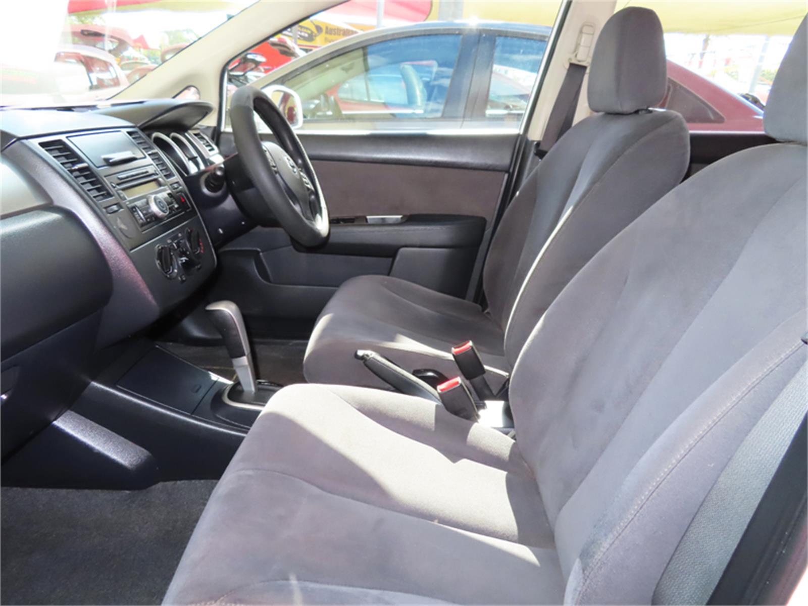 2012 NISSAN TIIDA C11 SERIES 4 ST 4 SP AUTOMATIC 5D HATCHBACK