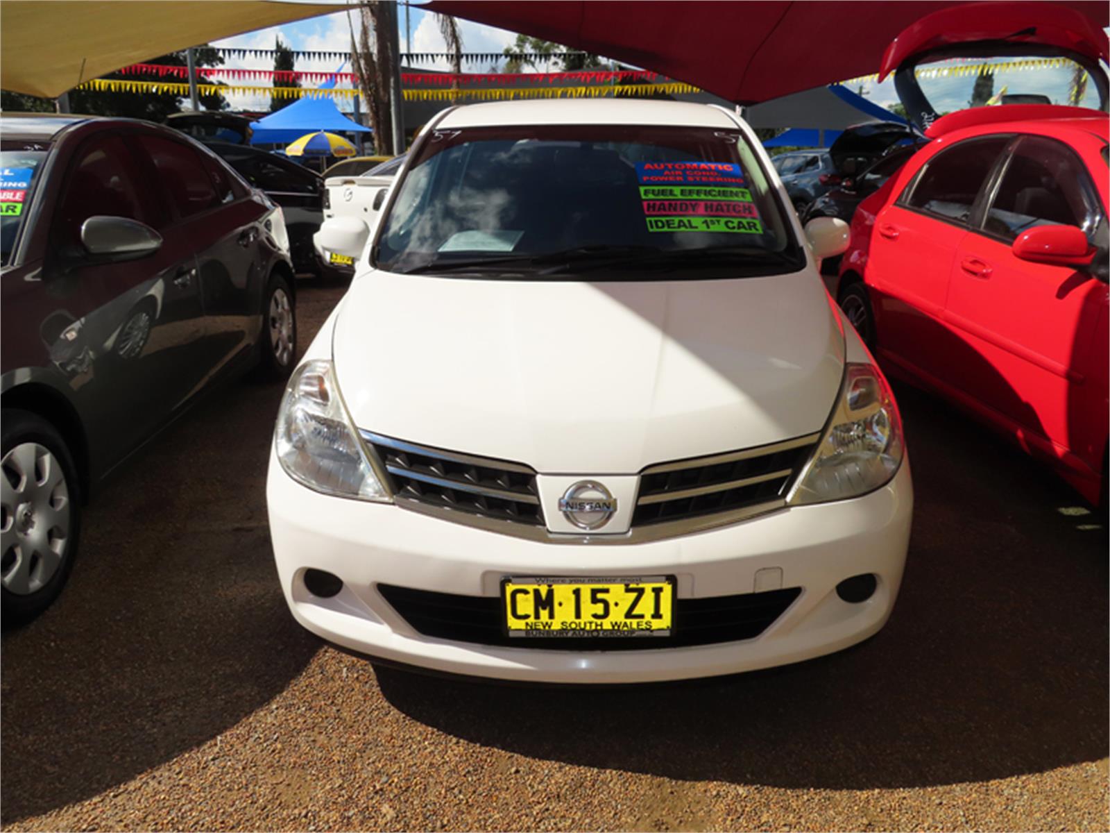 2012 NISSAN TIIDA C11 SERIES 4 ST 4 SP AUTOMATIC 5D HATCHBACK