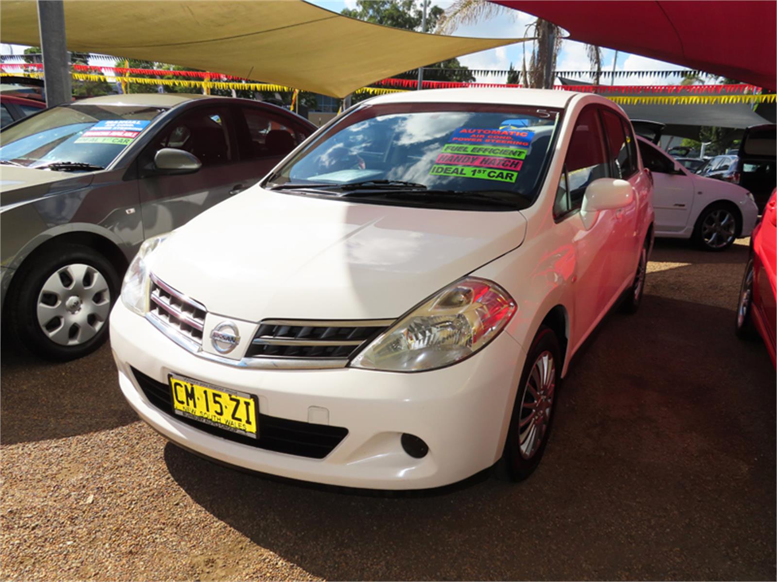 2012 NISSAN TIIDA C11 SERIES 4 ST 4 SP AUTOMATIC 5D HATCHBACK