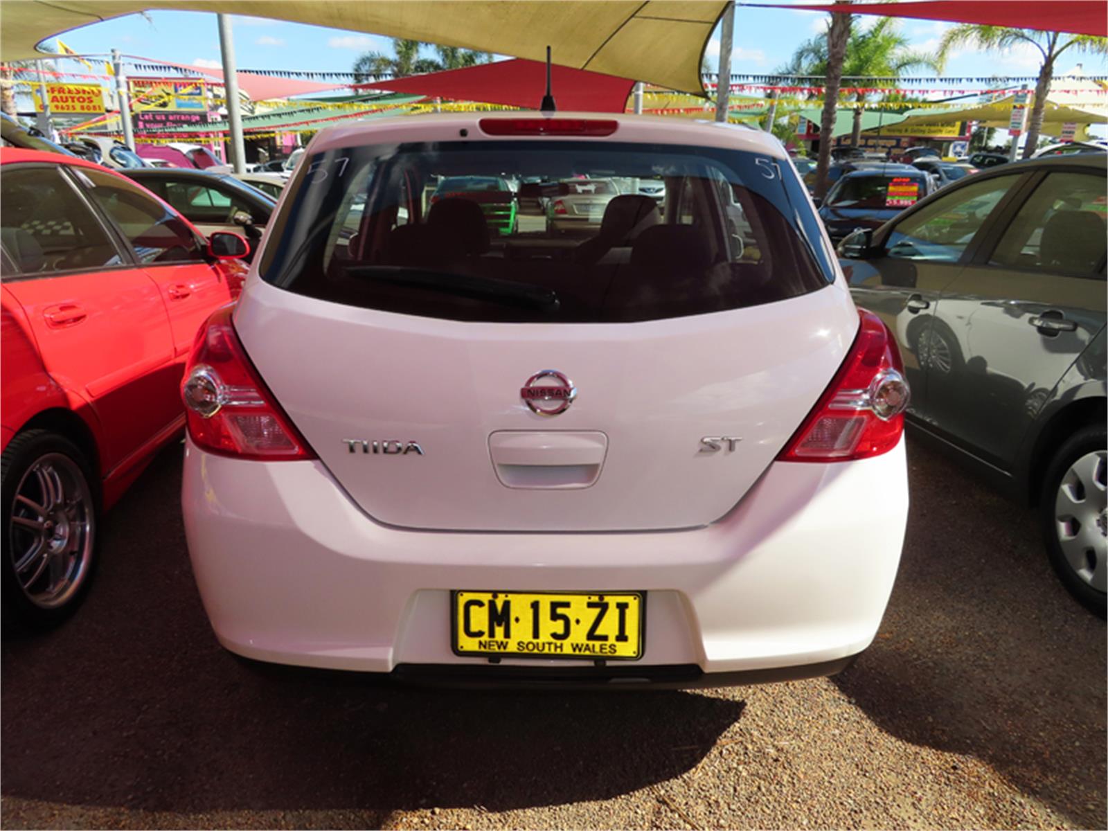 2012 NISSAN TIIDA C11 SERIES 4 ST 4 SP AUTOMATIC 5D HATCHBACK